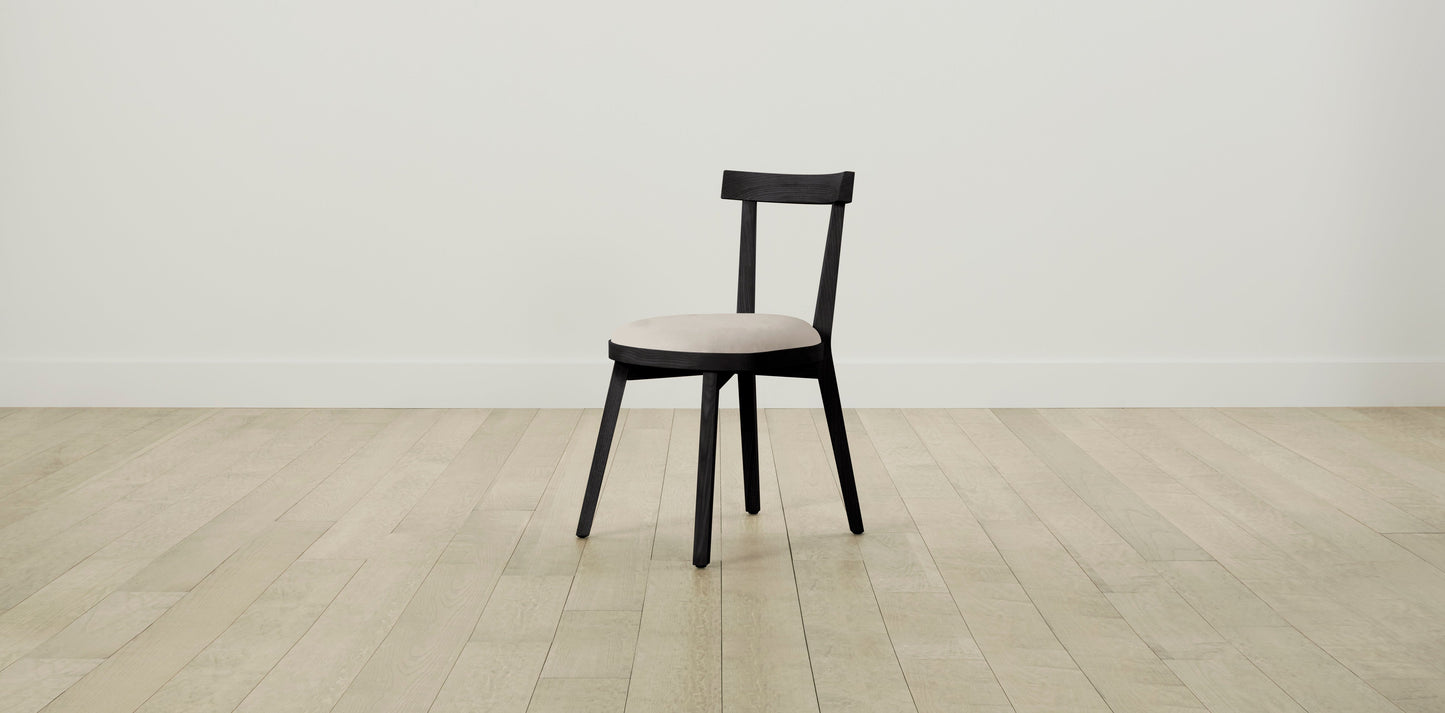 The Allen - Nubuck Leather Sail Dining Chair