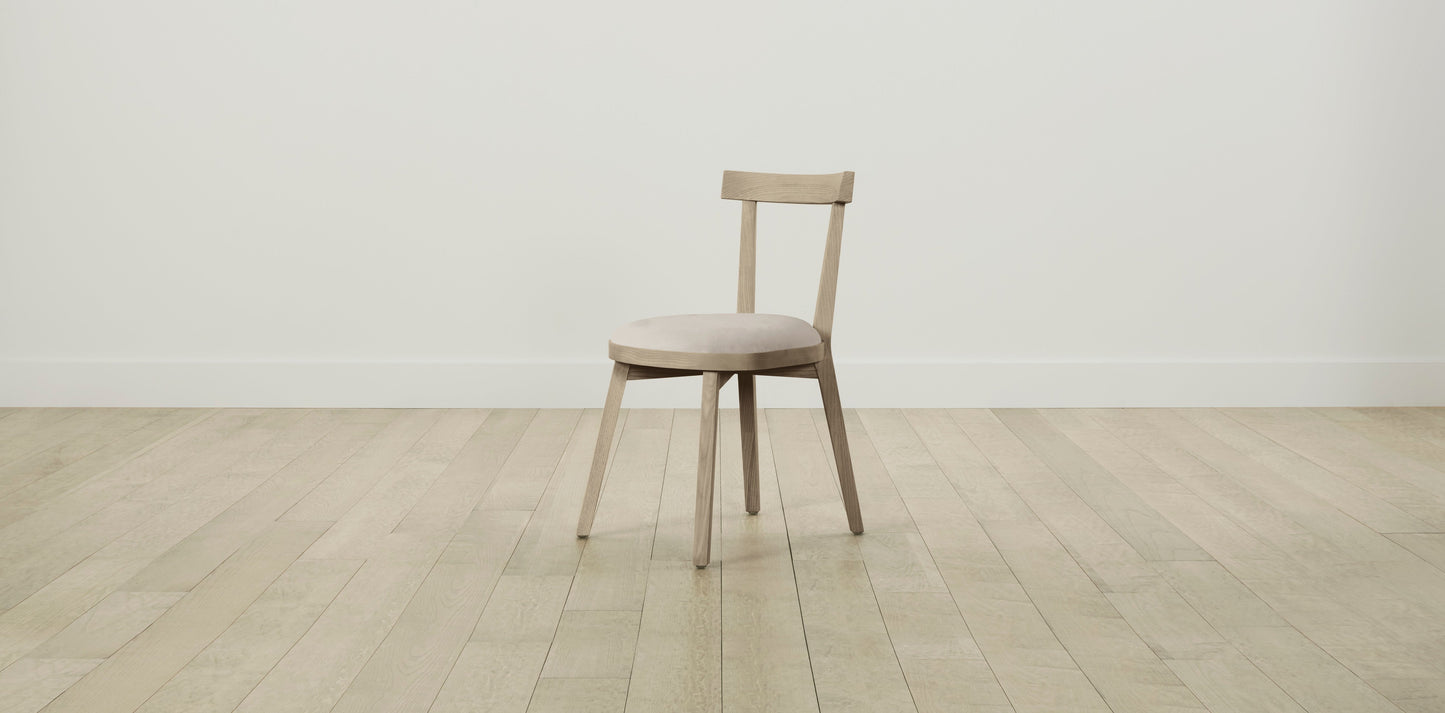 The Allen - Nubuck Leather Sail Dining Chair