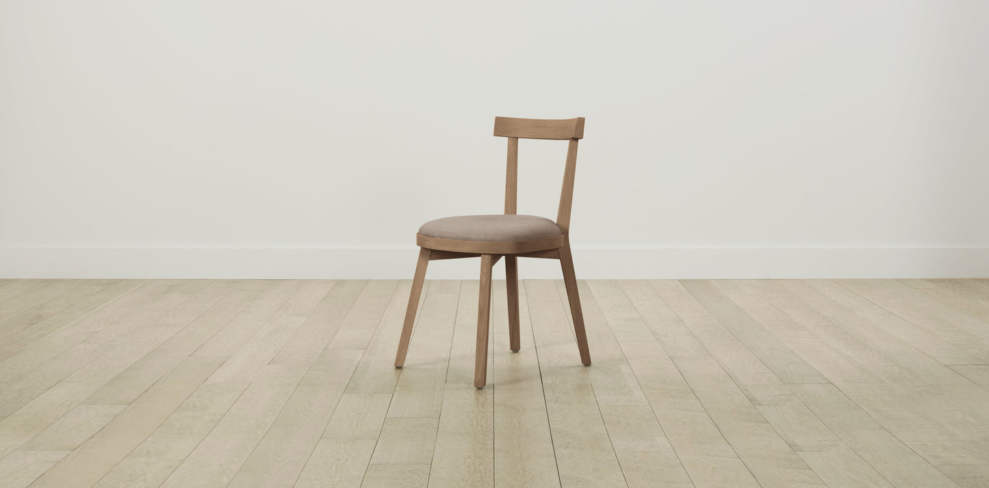 The Allen - Performance Basketweave Malt Dining Chair