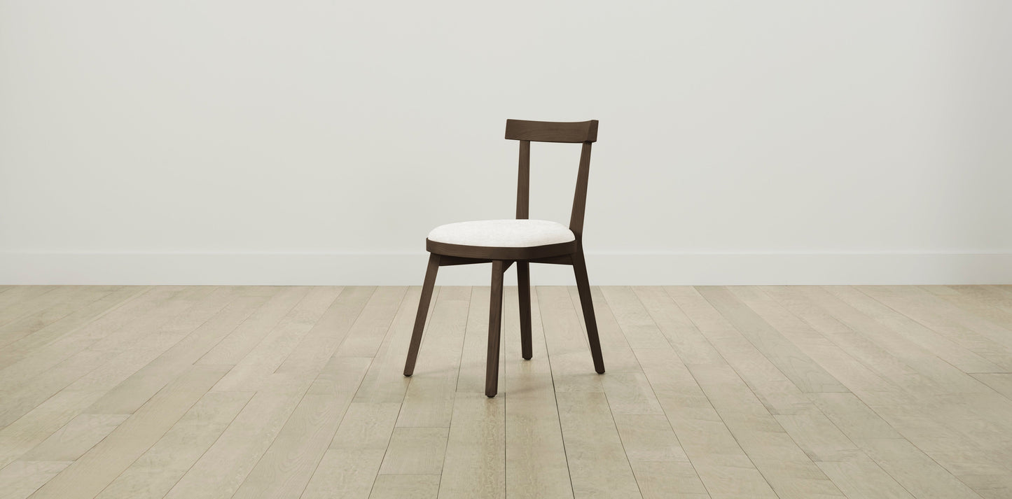The Allen - Performance Chenille Alabaster Dining Chair