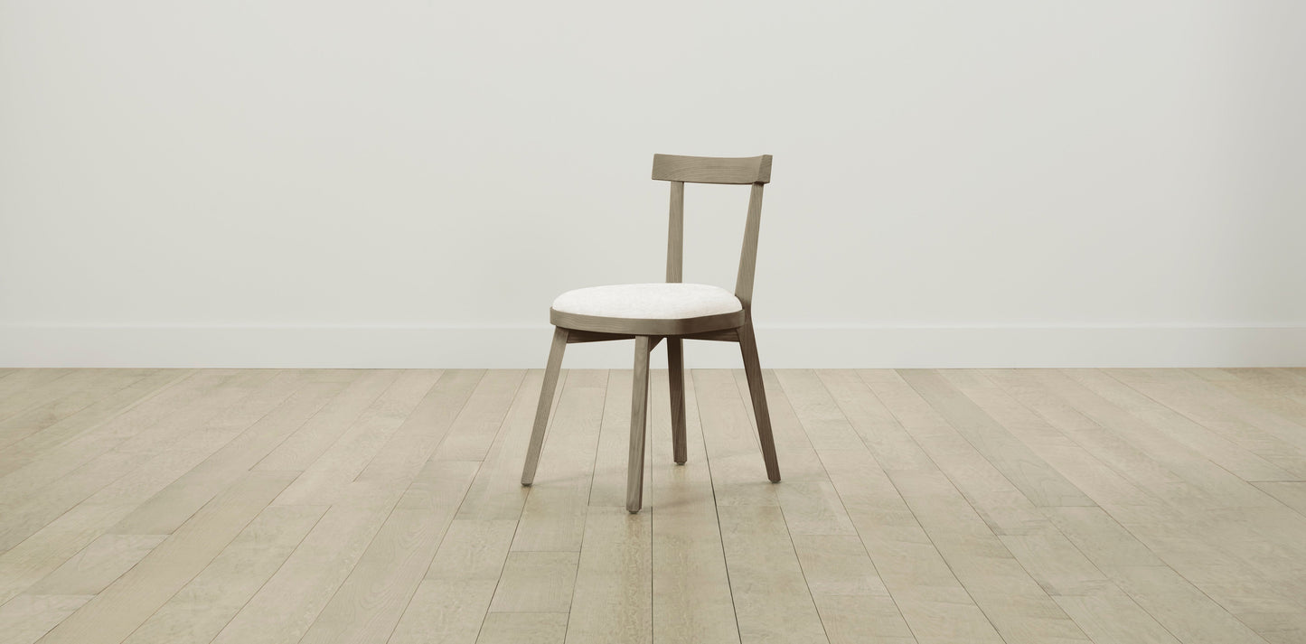 The Allen - Performance Chenille Alabaster Dining Chair