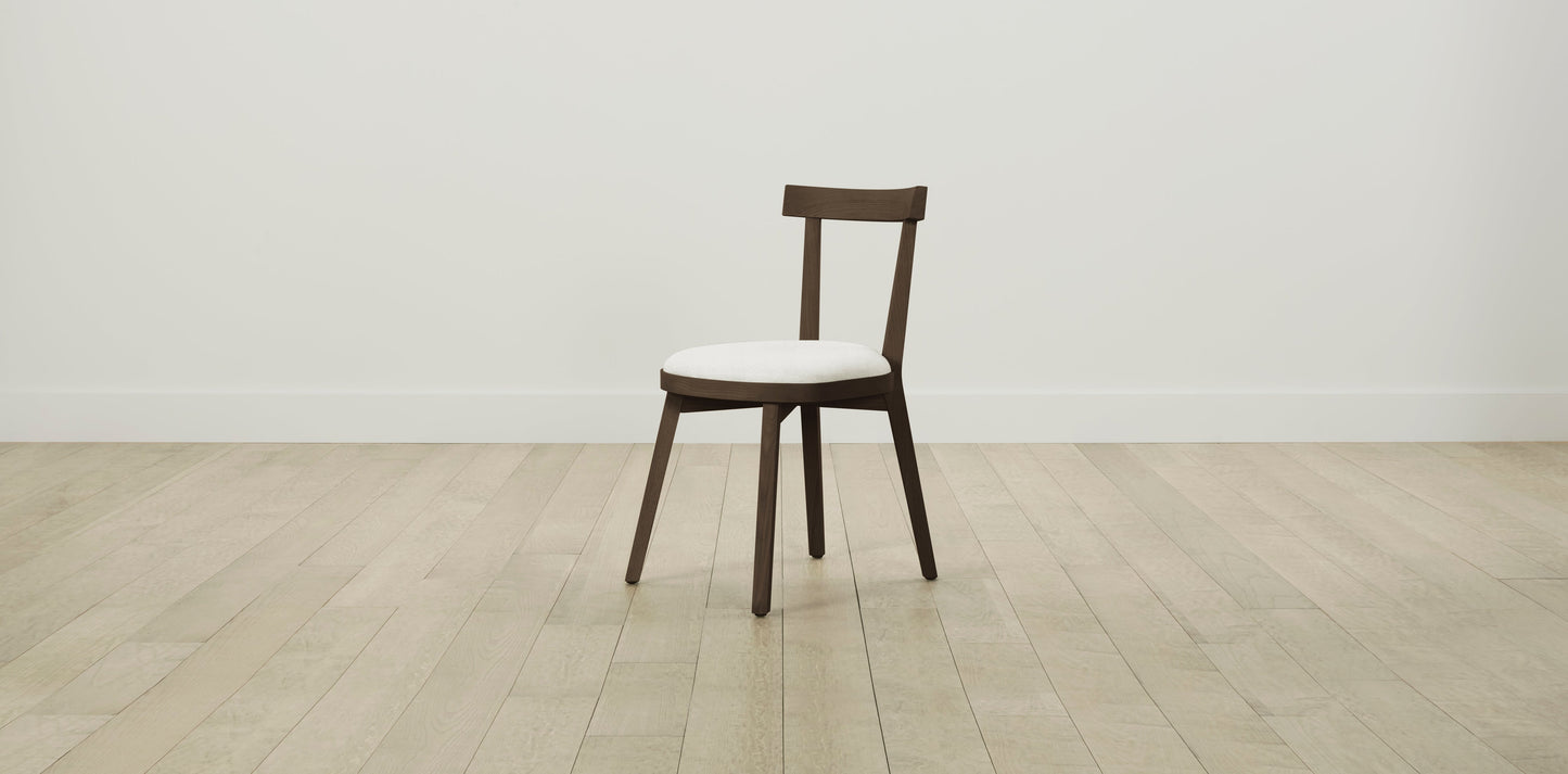 The Allen - Performance Chevron Powder Dining Chair