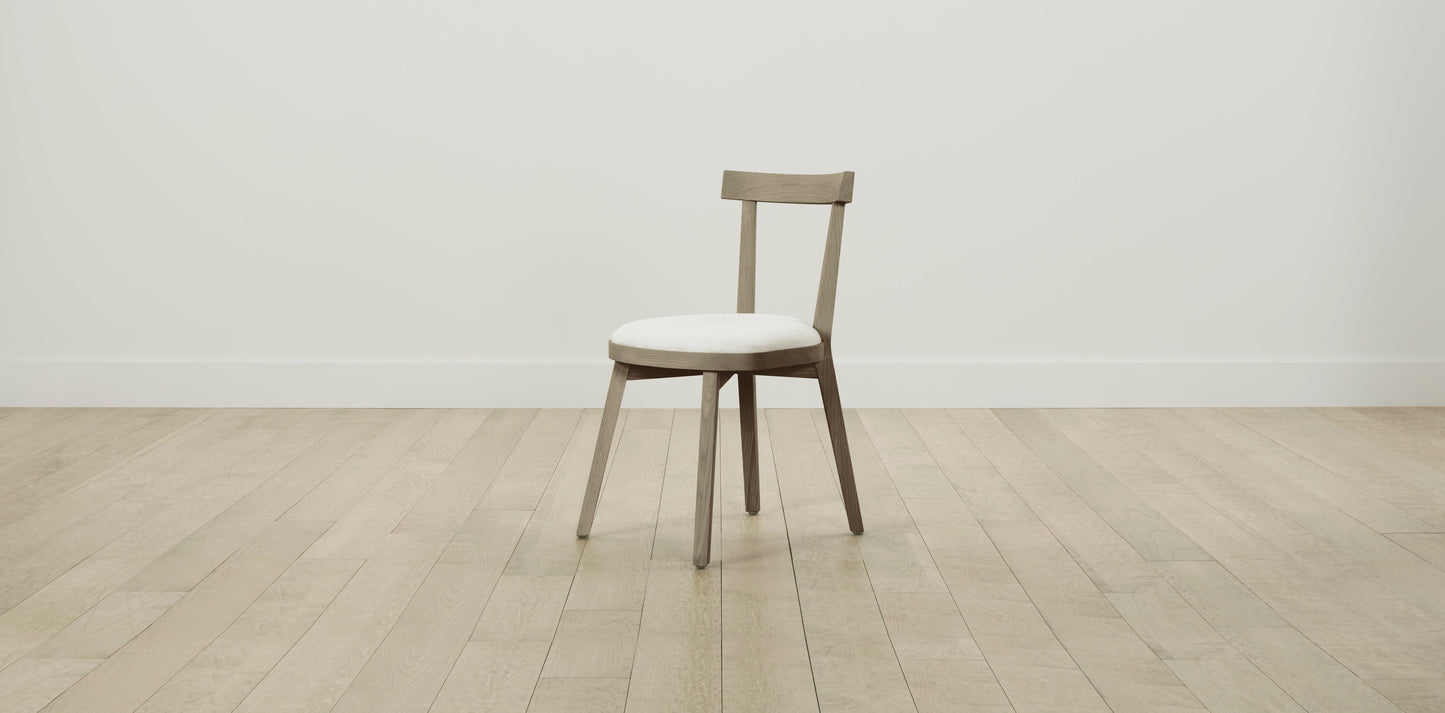 The Allen - Performance Chevron Powder Dining Chair