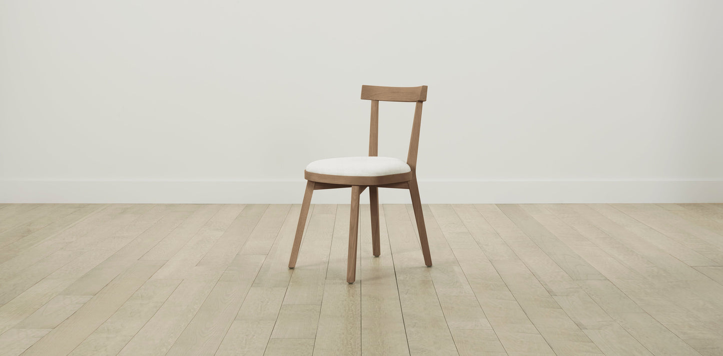 The Allen - Performance Chevron Powder Dining Chair