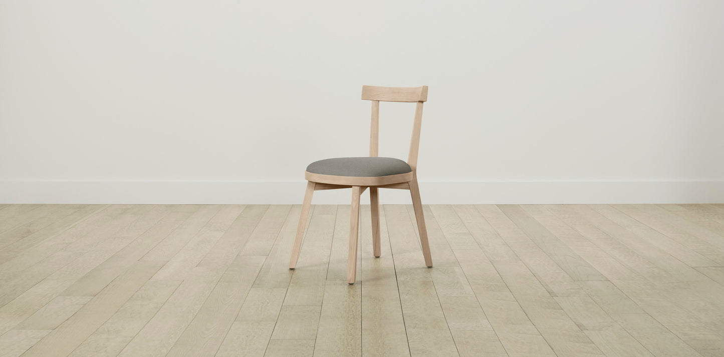 The Allen - Performance Linen Putty Dining Chair