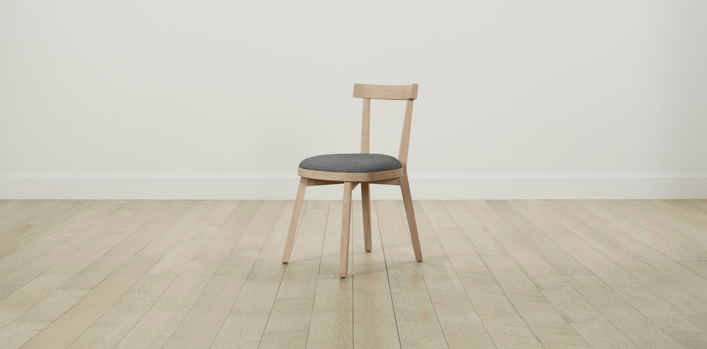 The Allen - Performance Tweed Smoke Dining Chair