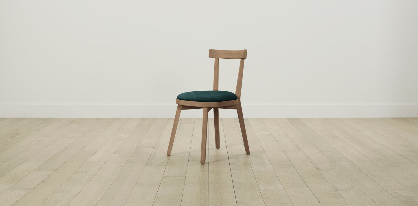 The Allen - Performance Velvet Emerald Dining Chair