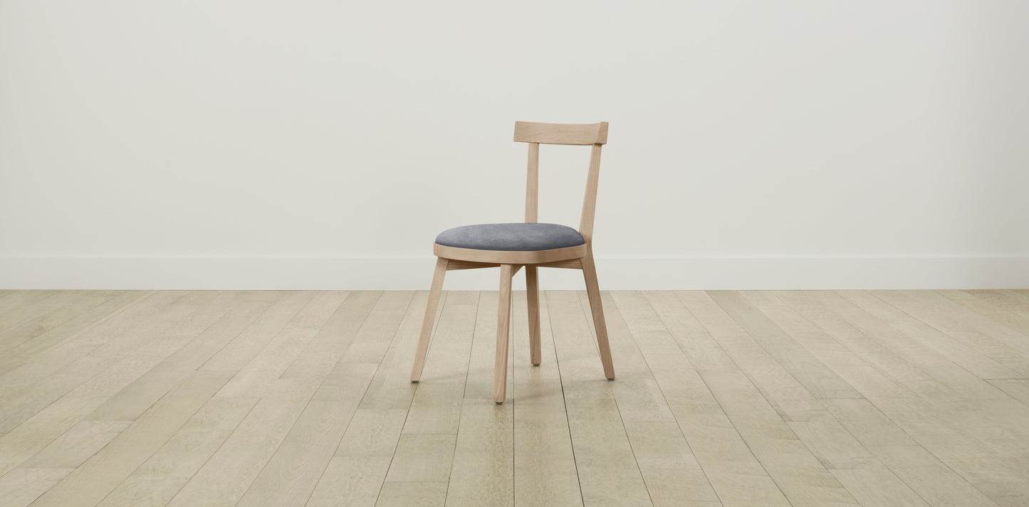 The Allen - Performance Velvet Lunar Dining Chair