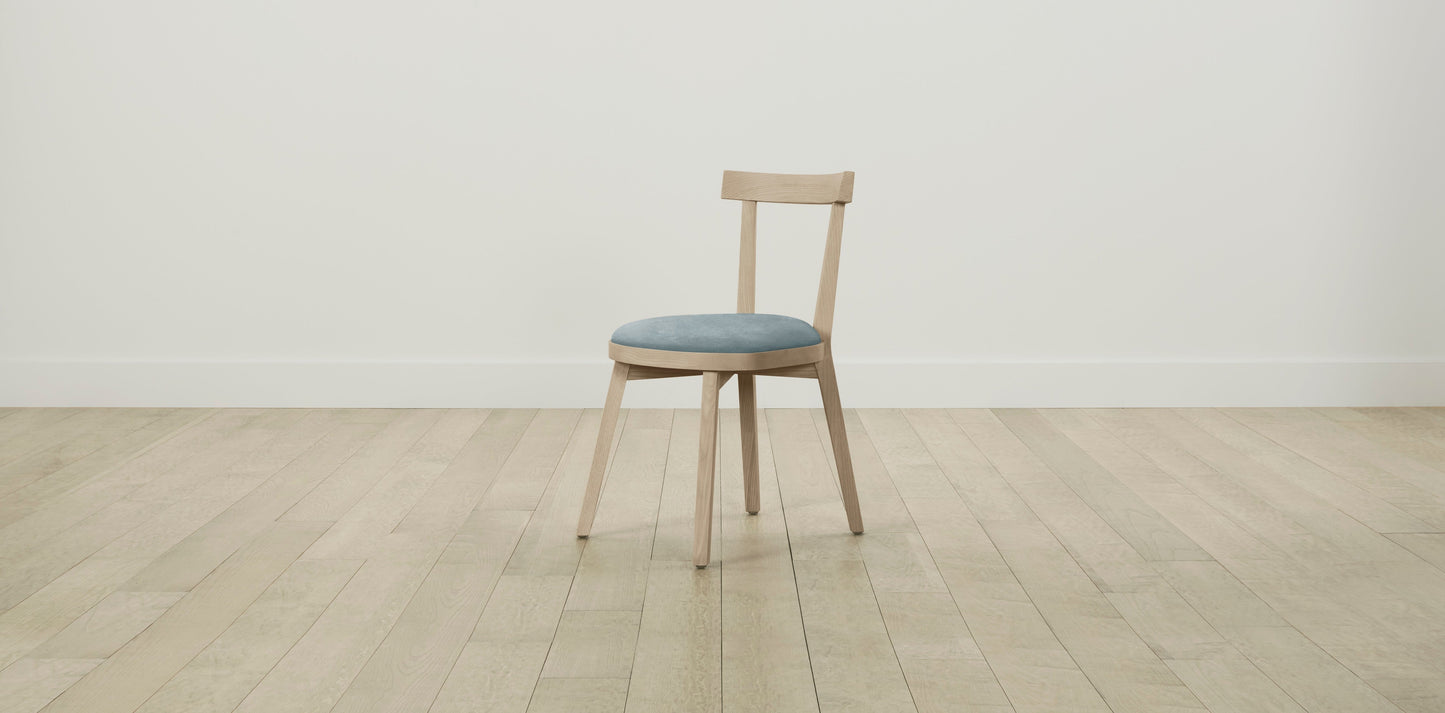 The Allen - Performance Velvet Sky Dining Chair