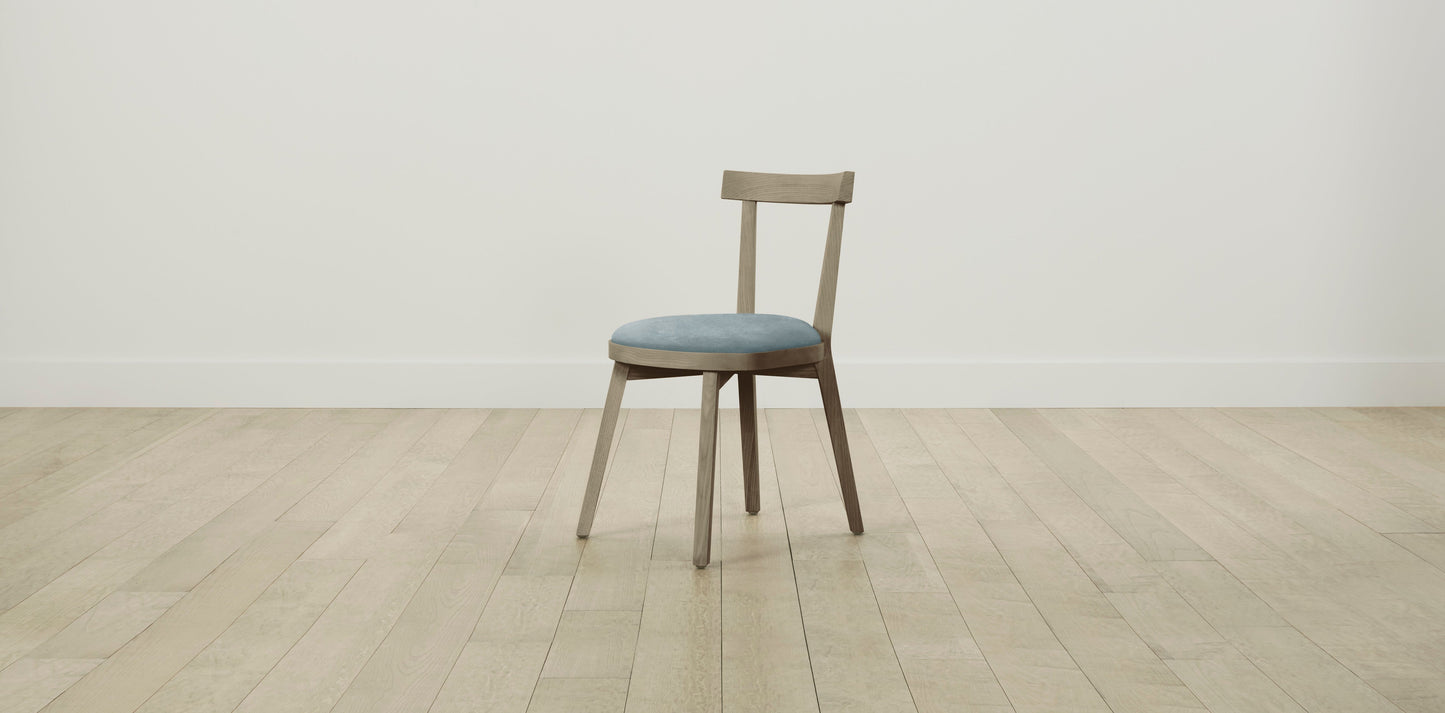 The Allen - Performance Velvet Sky Dining Chair