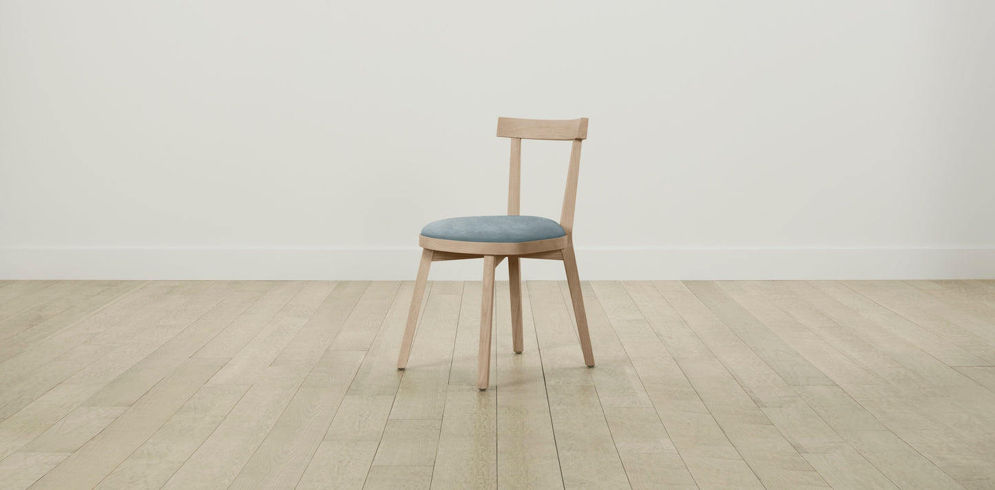 The Allen - Performance Velvet Sky Dining Chair