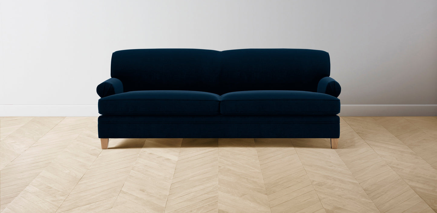 The Carmine - Mohair Admiral Sofa