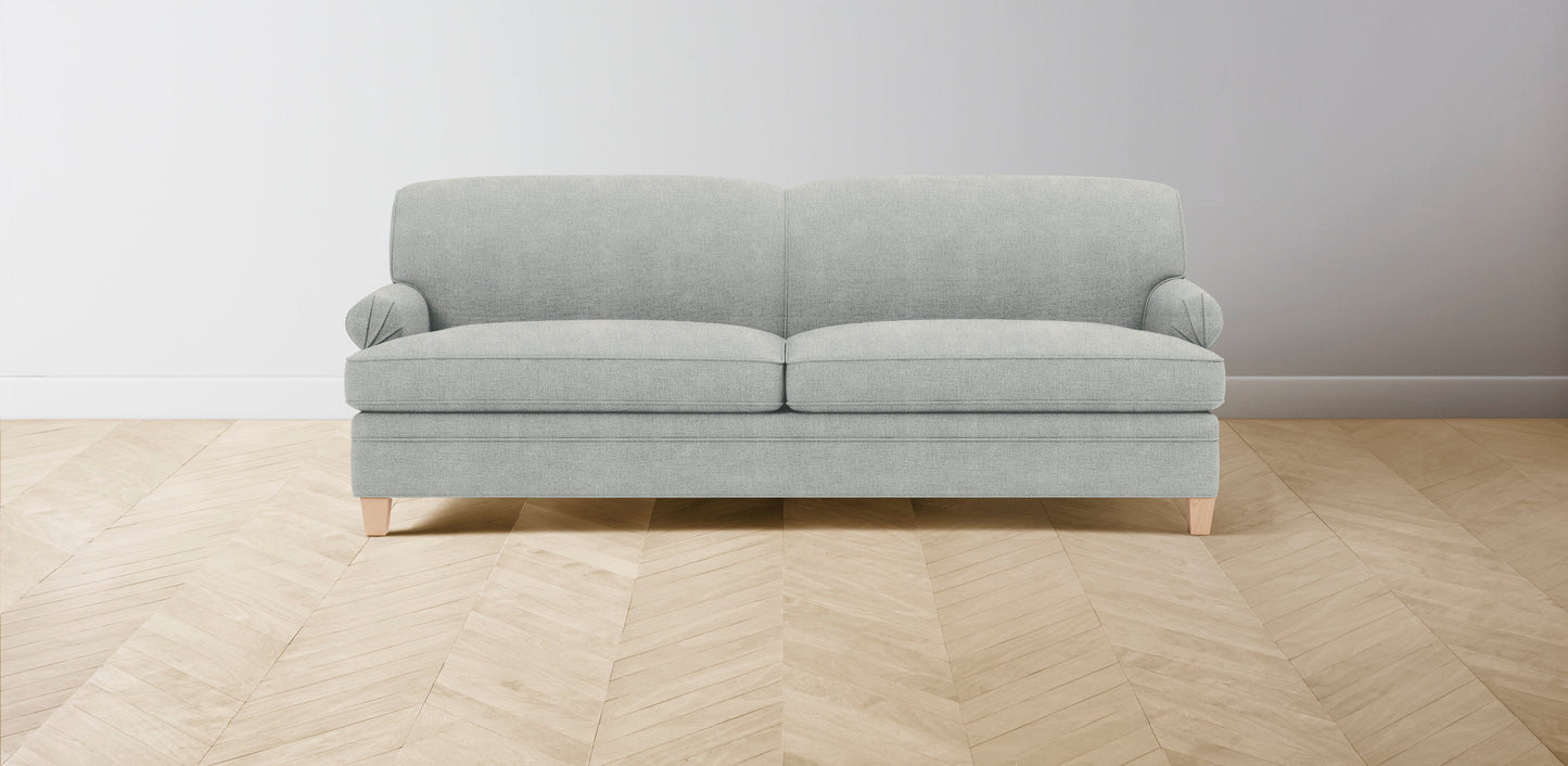 The Carmine - Performance Melange Weave Seaglass Sofa