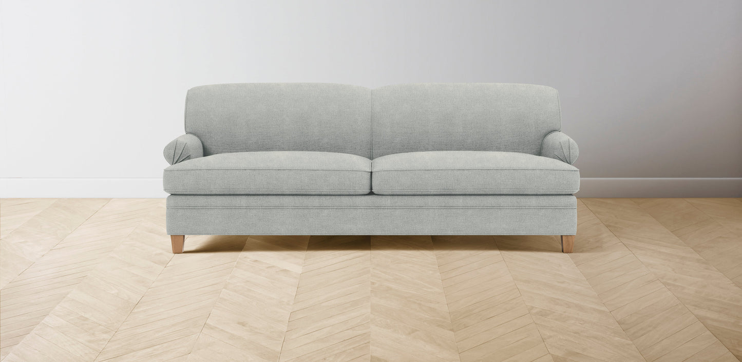 The Carmine - Performance Melange Weave Seaglass Sofa