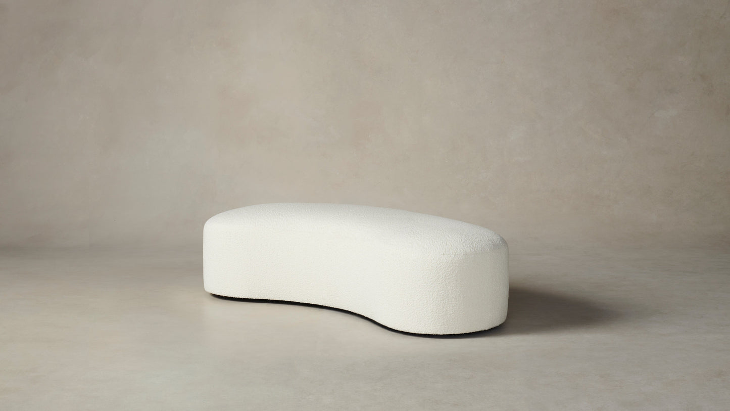 The Chelsea - Italian Bouclé White Daybed