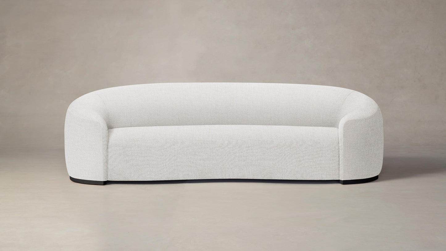 The Chelsea - Belgian Linen Egret Sofa