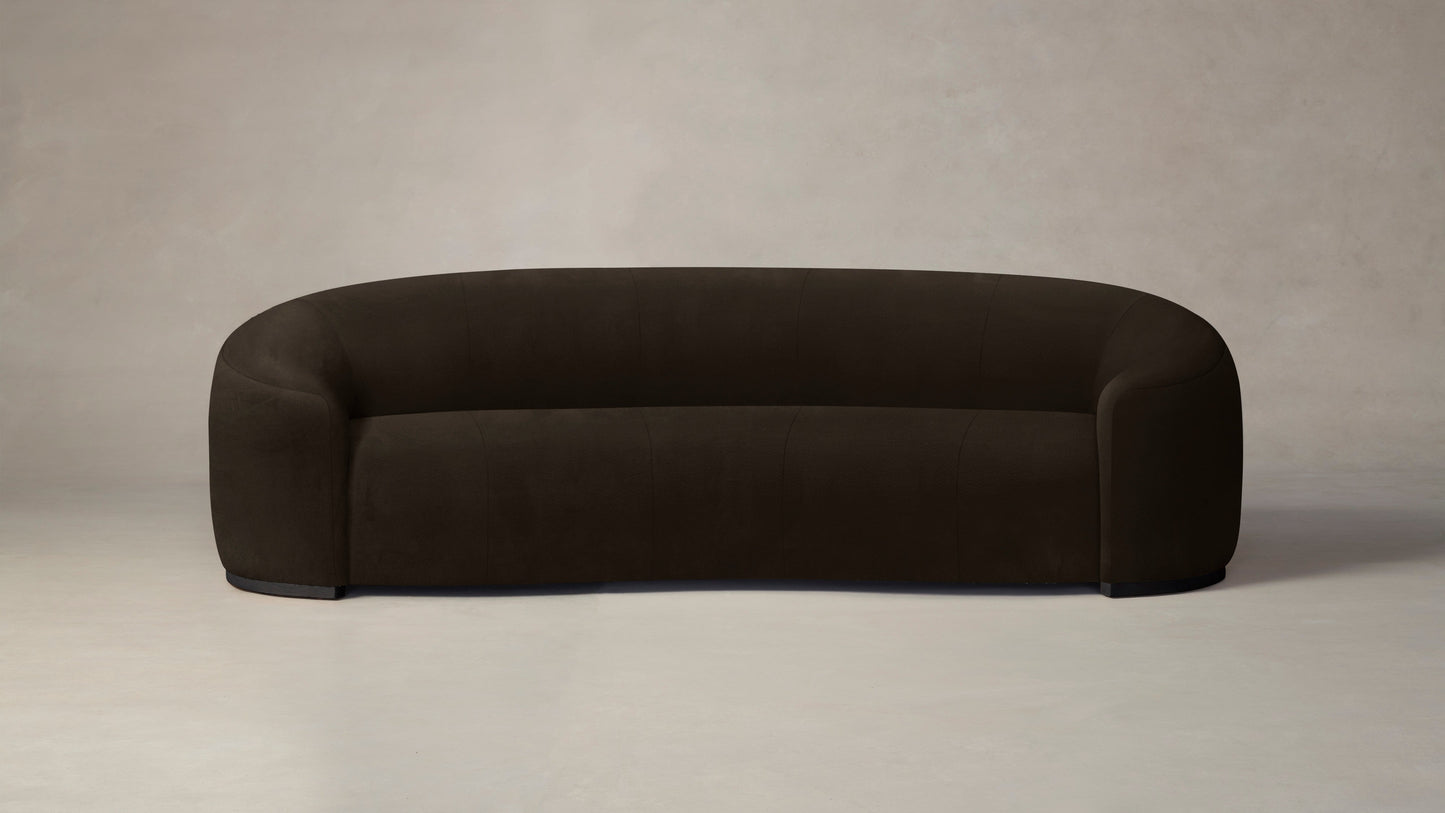 The Chelsea - Nubuck Leather Espresso Sofa