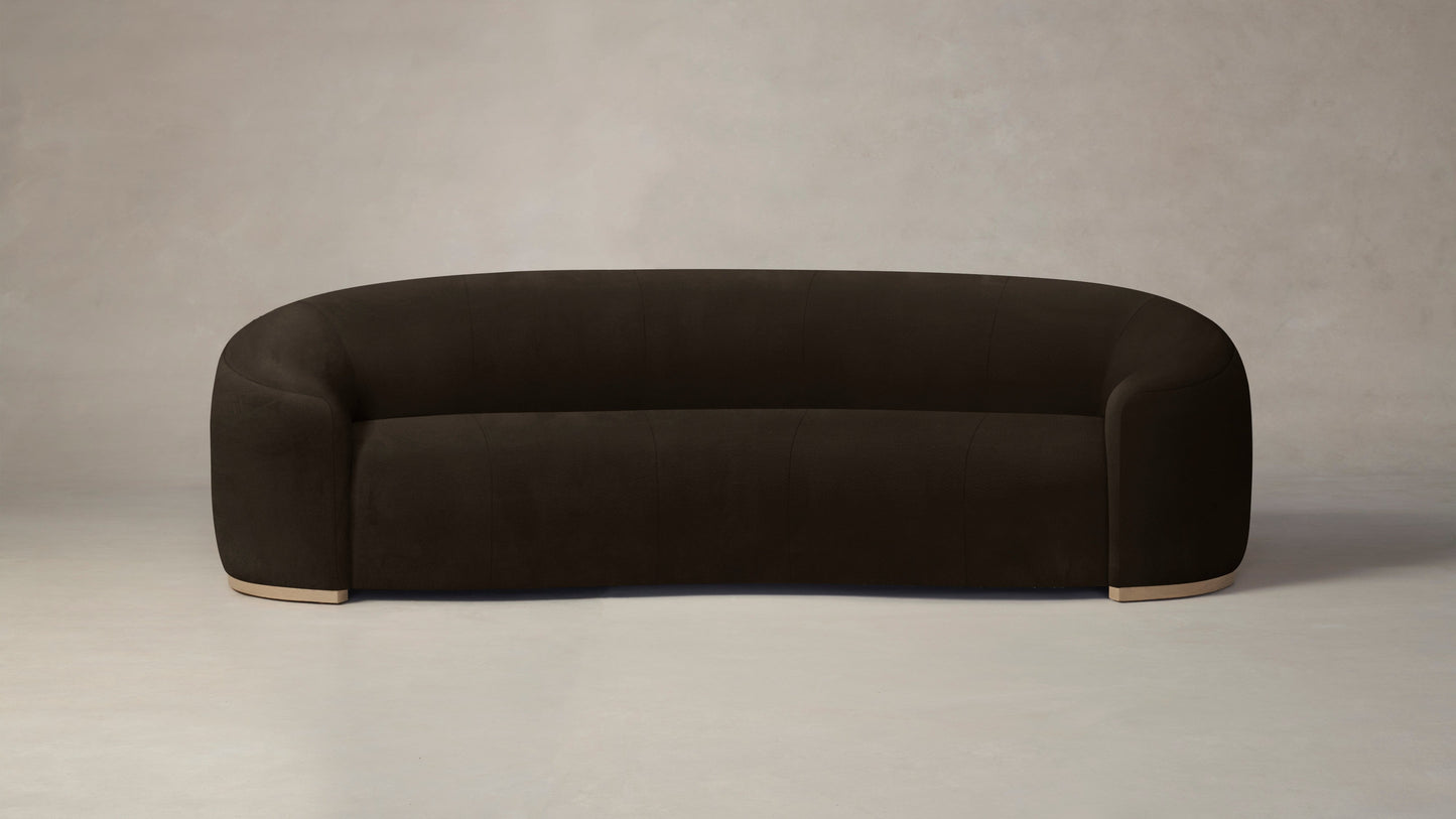 The Chelsea - Nubuck Leather Espresso Sofa