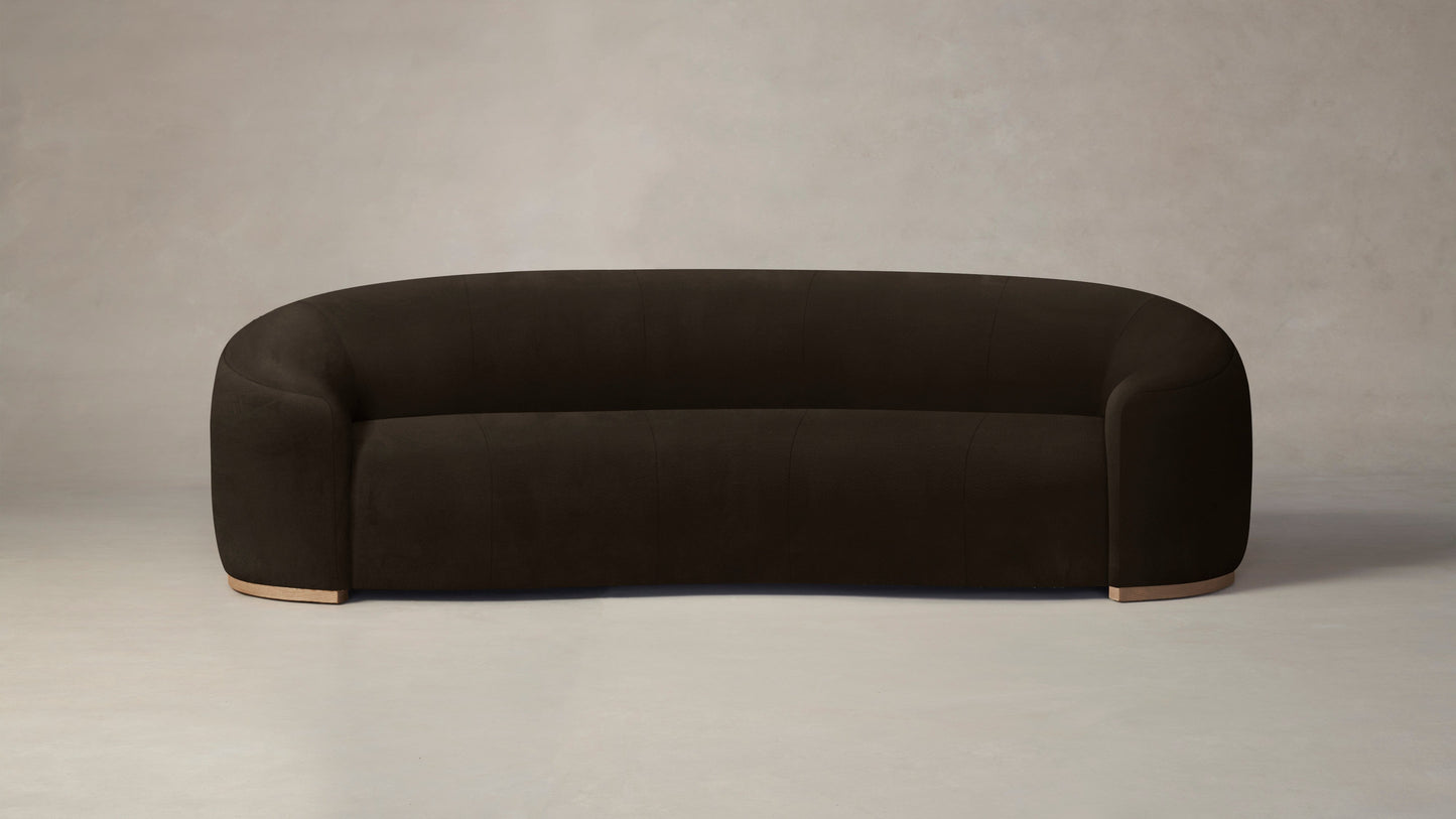 The Chelsea - Nubuck Leather Espresso Sofa
