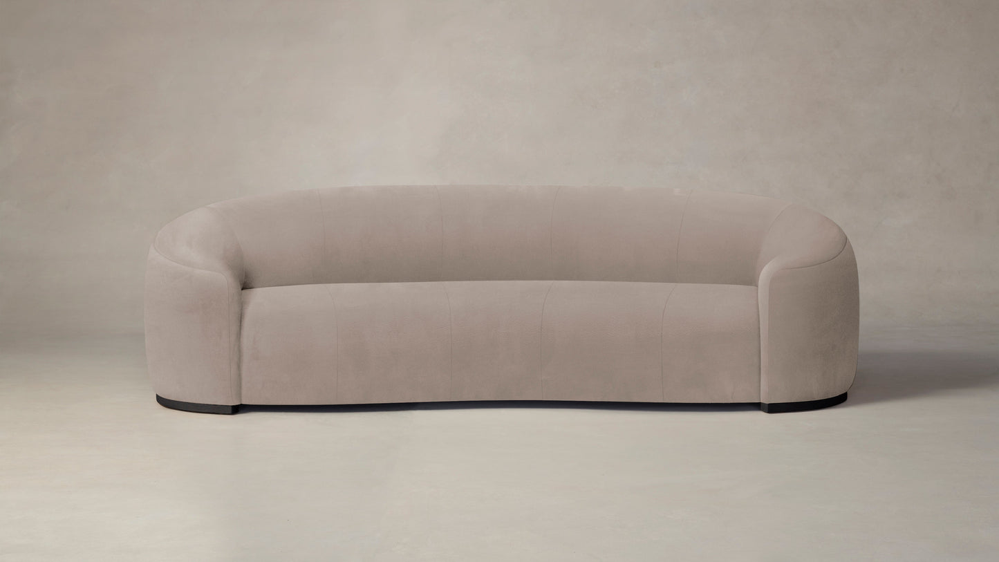The Chelsea - Nubuck Leather Fawn Sofa