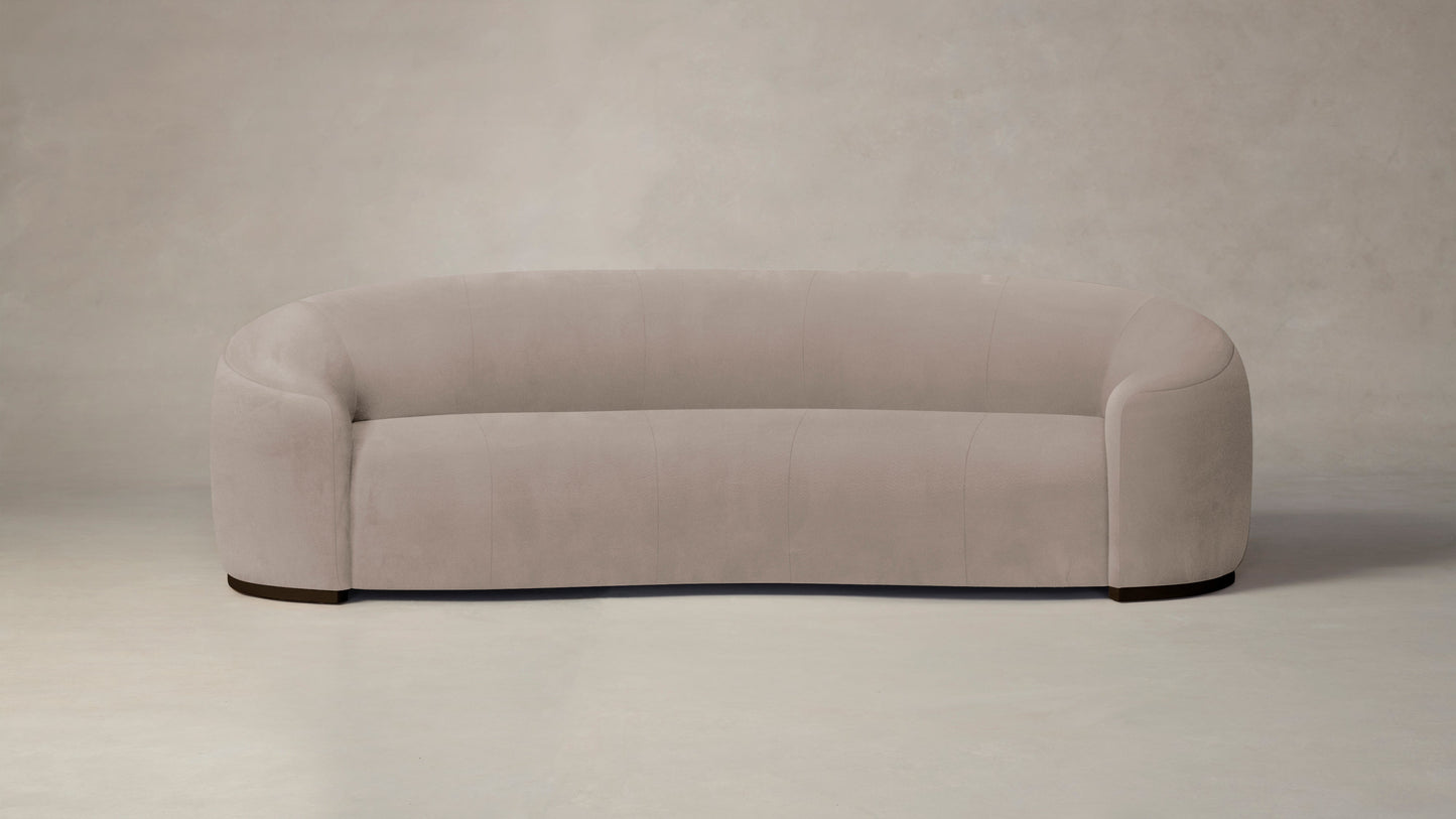 The Chelsea - Nubuck Leather Fawn Sofa
