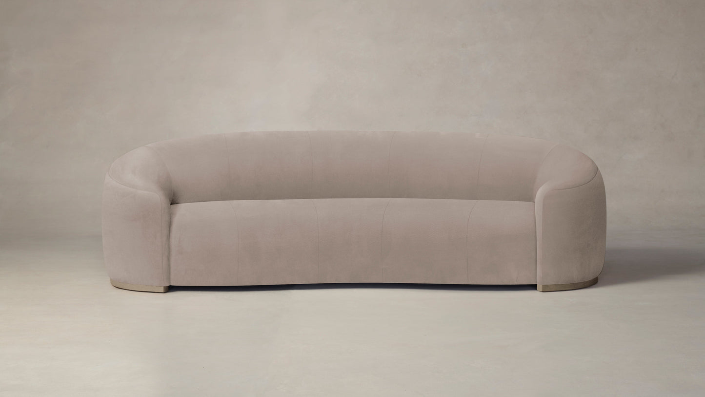 The Chelsea - Nubuck Leather Fawn Sofa