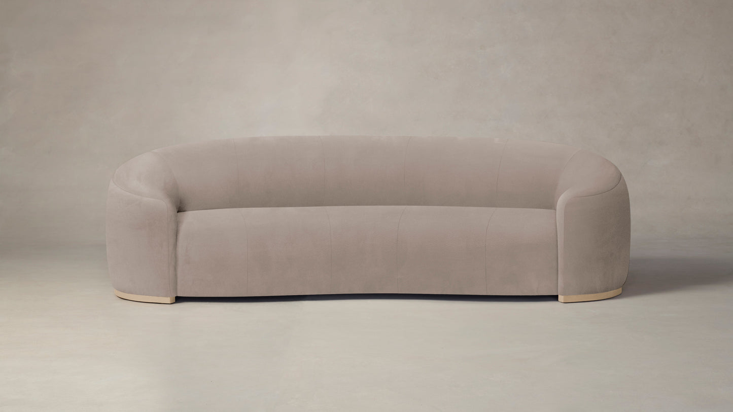 The Chelsea - Nubuck Leather Fawn Sofa