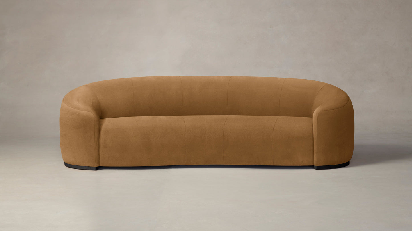 The Chelsea - Nubuck Leather Saddle Sofa