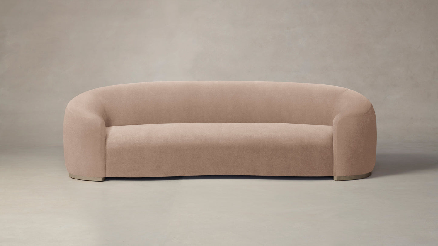 The Chelsea - Performance Velvet Dusty Rose Sofa