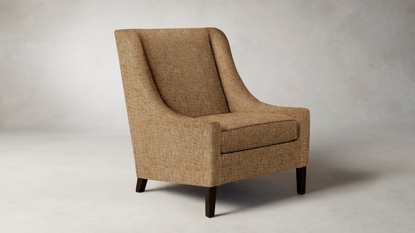 The Chrystie - Belgian Linen Chai Chair