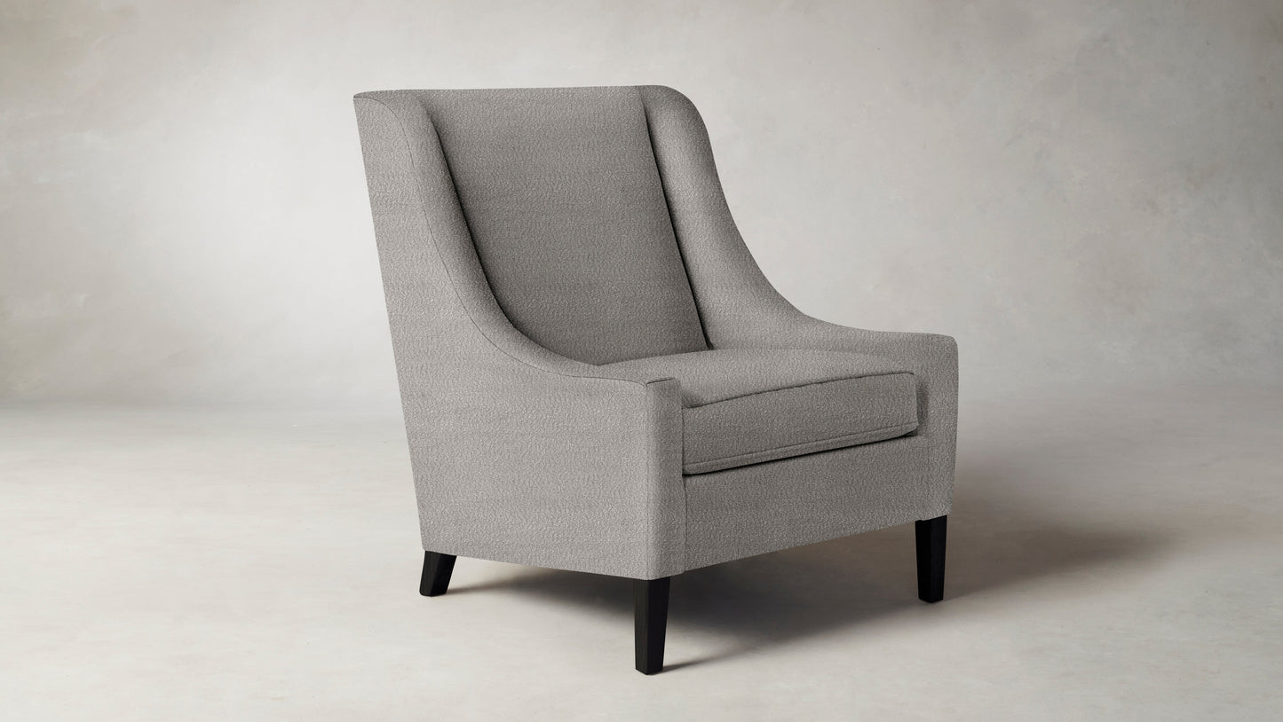 The Chrystie - Italian Bouclé Fossil Chair