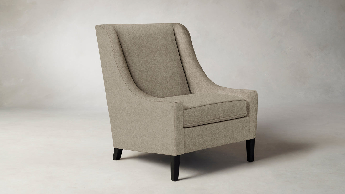 The Chrystie - Merino Wheat Chair