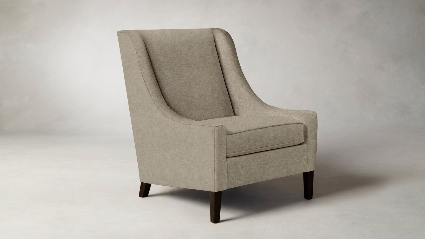 The Chrystie - Merino Wheat Chair