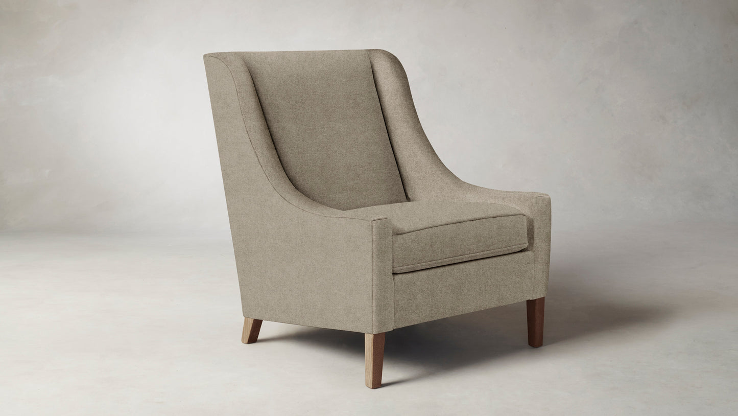 The Chrystie - Merino Wheat Chair