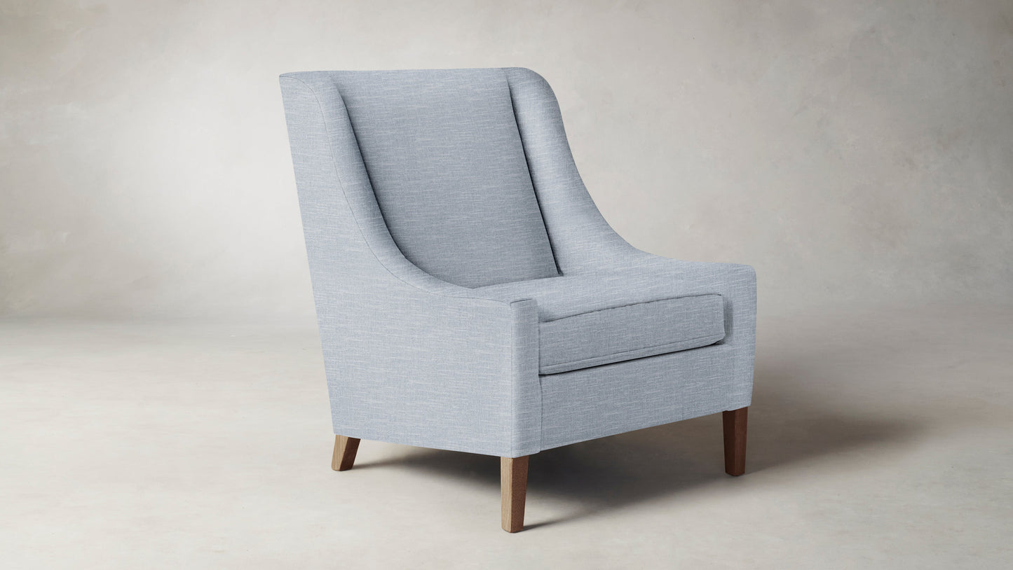 The Chrystie - Performance Chenille Harbor Chair