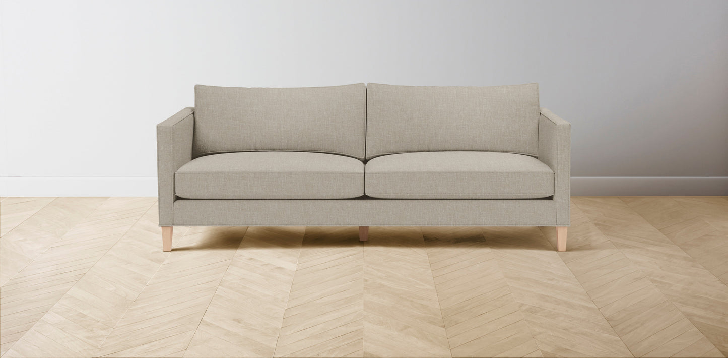 The Crosby - Belgian Linen Alder Sofa