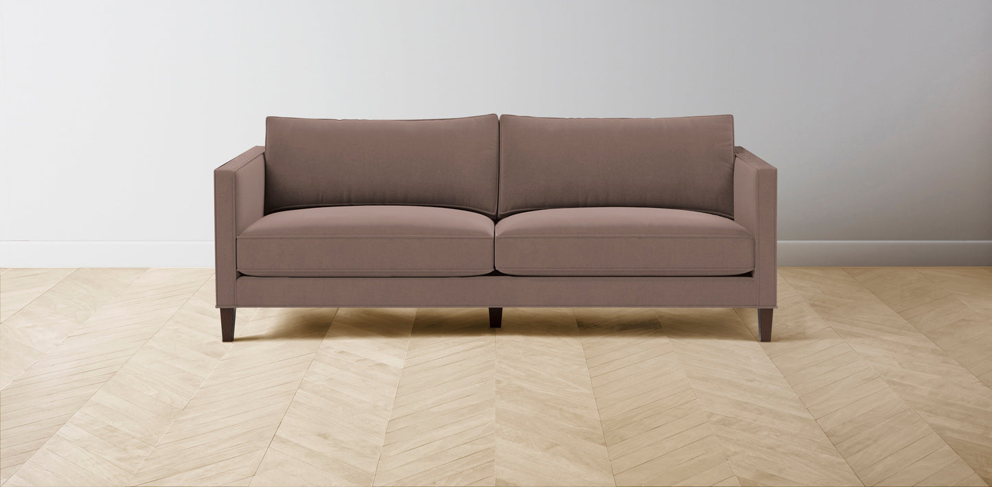The Crosby - Mohair Peony Sofa