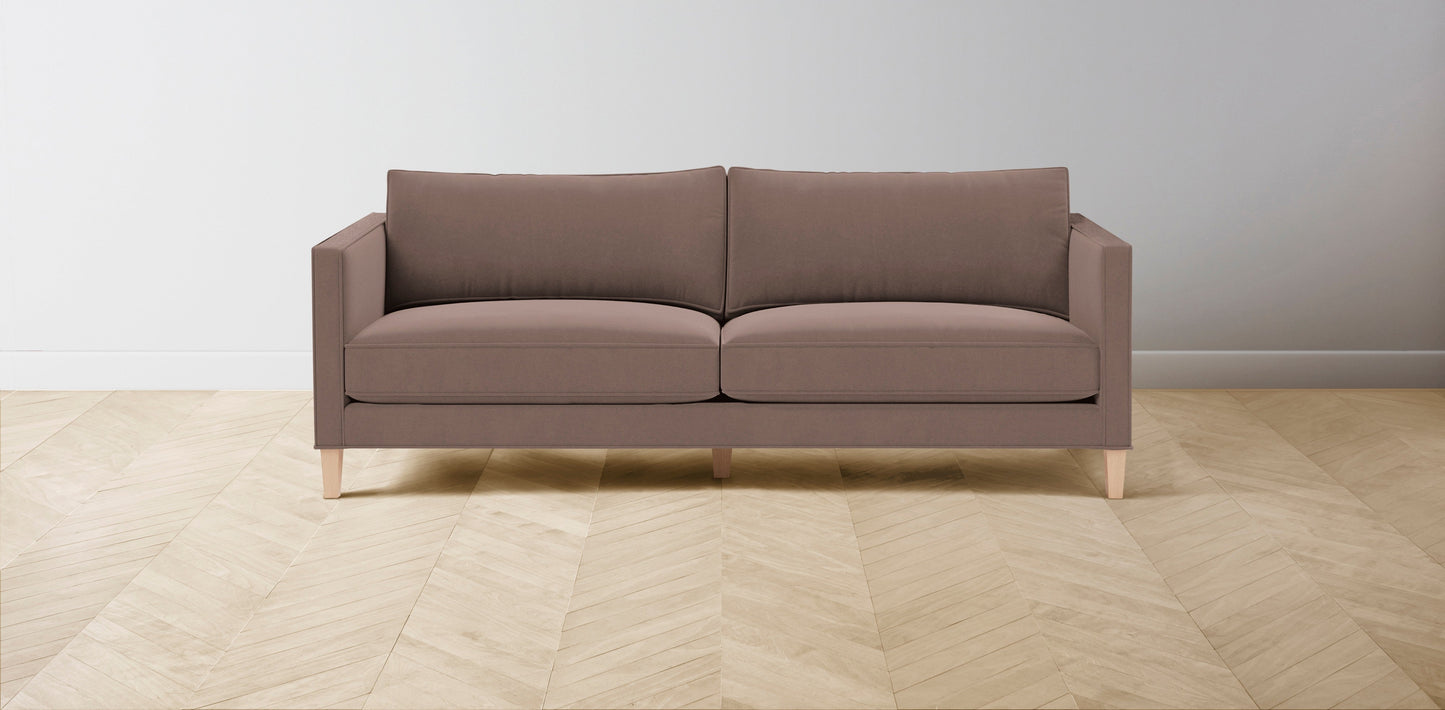 The Crosby - Mohair Peony Sofa