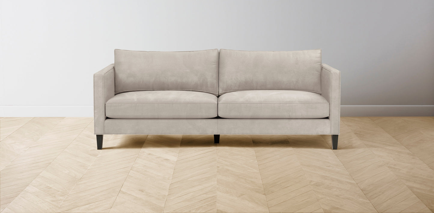 The Crosby - Nubuck Leather Sail Sofa