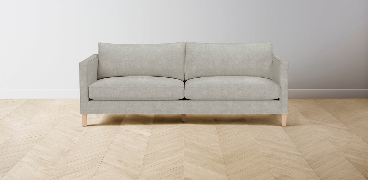 The Crosby - Performance Melange Weave Flint Sofa