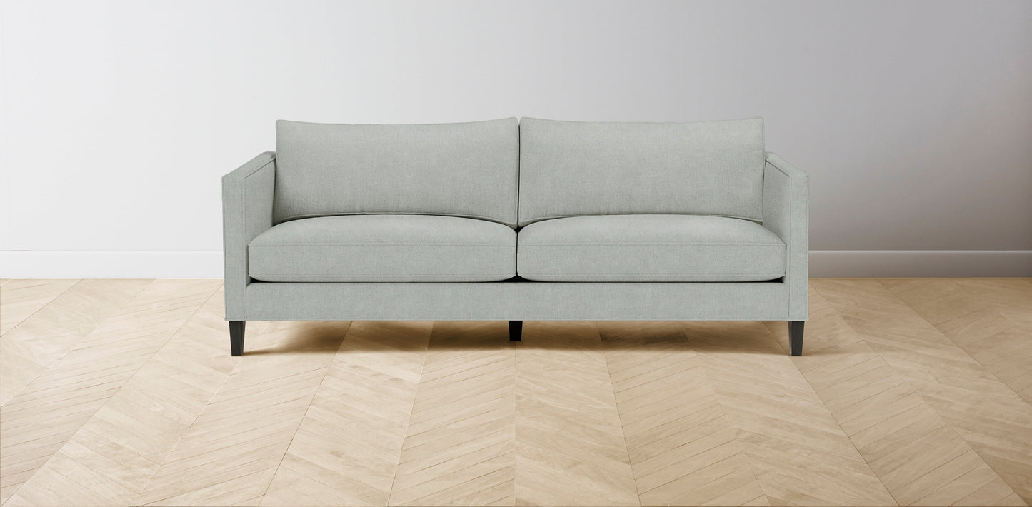 The Crosby - Performance Melange Weave Seaglass Sofa