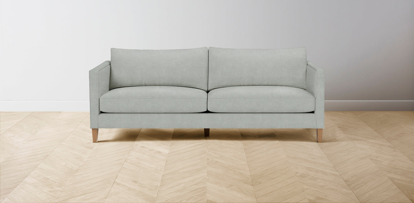 The Crosby - Performance Melange Weave Seaglass Sofa