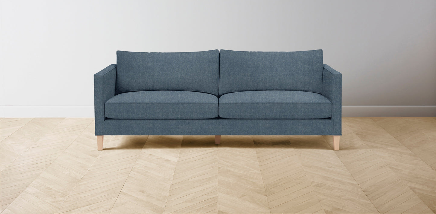 The Crosby - Performance Stonewashed Linen Chambray Sofa