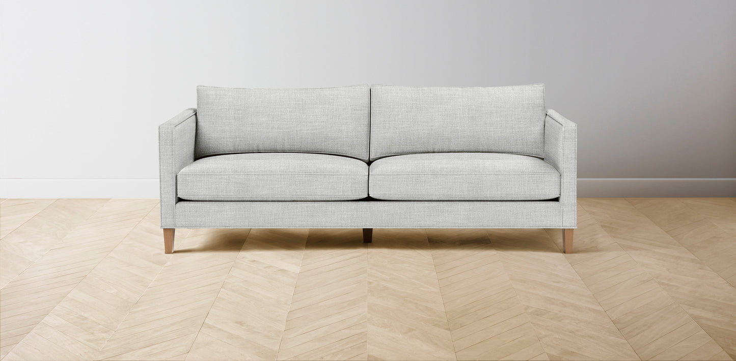 The Crosby - Performance Textured Tweed Dove Sofa