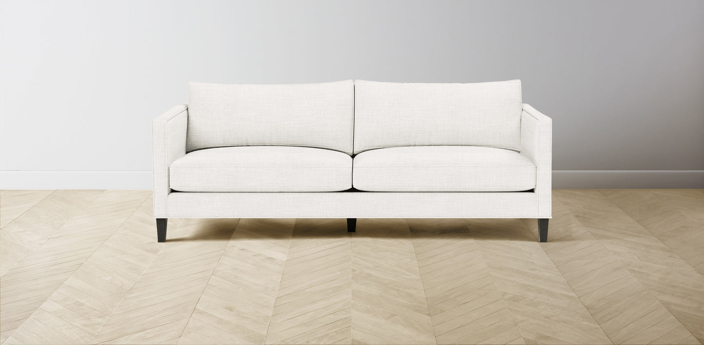 The Crosby - Performance Textured Tweed Snow Sofa