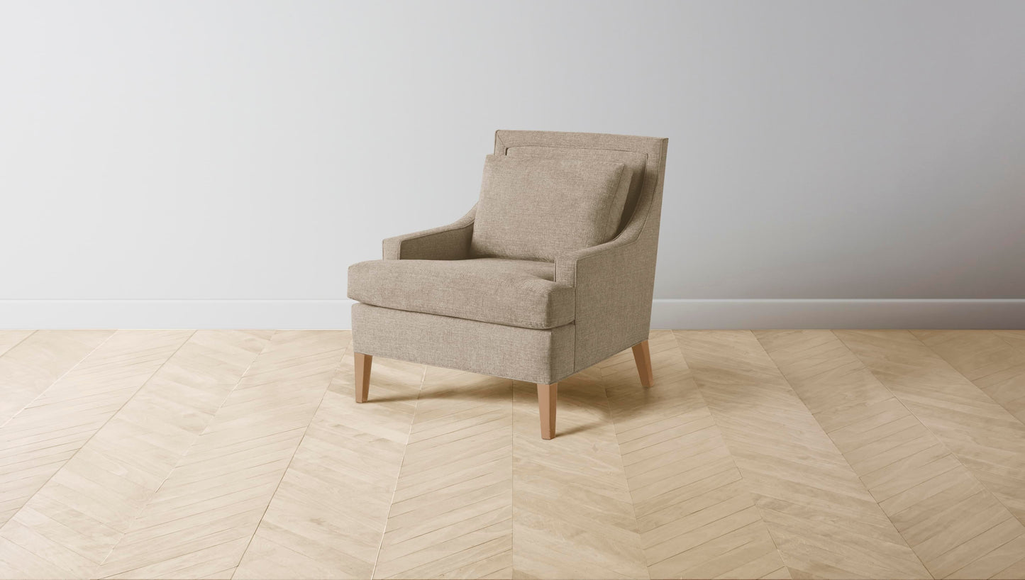 The Downing - Merino Wheat Chair
