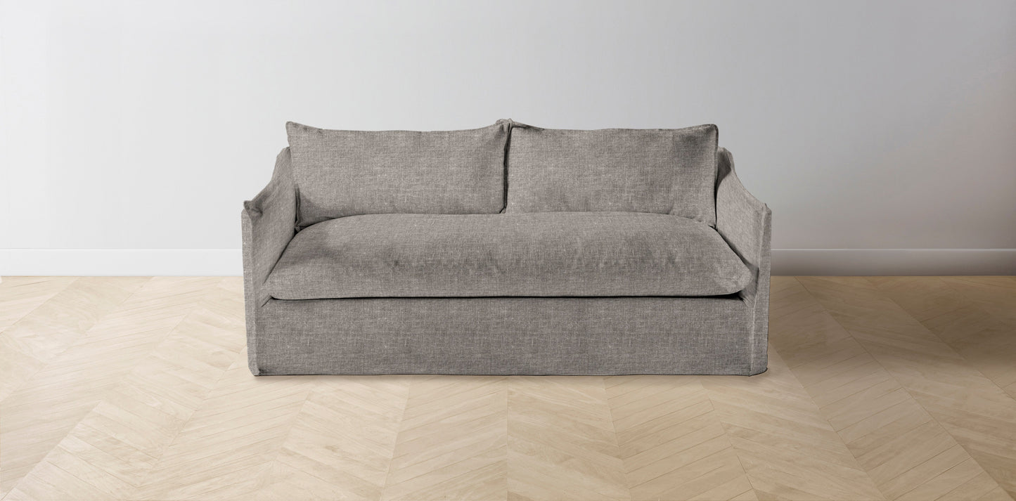 The Dune - Belgian Linen Agate Sofa