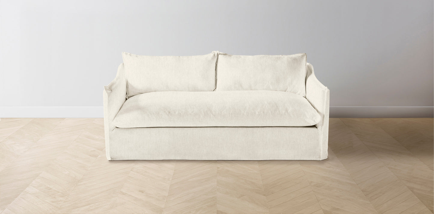 The Dune - Performance Stonewashed Linen Coconut Sofa