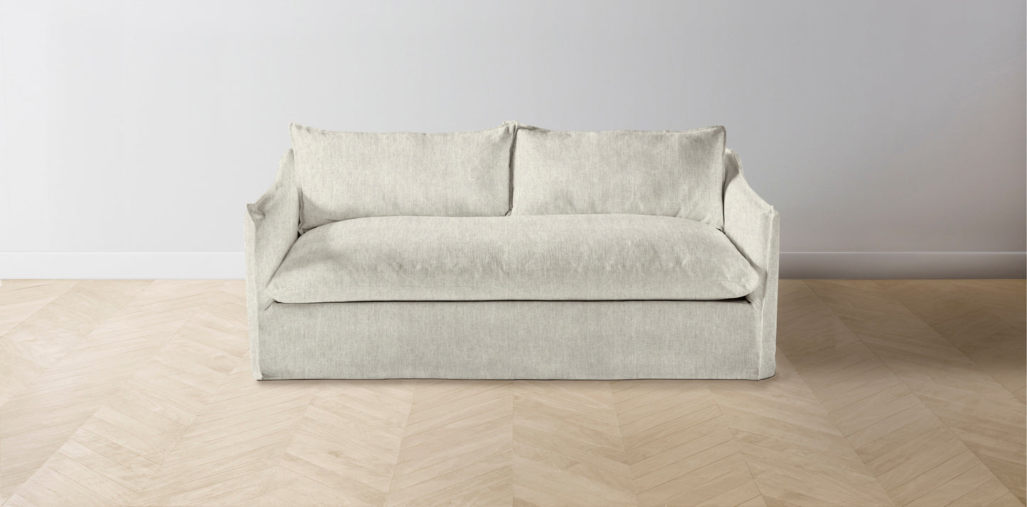 The Dune - Performance Stonewashed Linen Dew Sofa