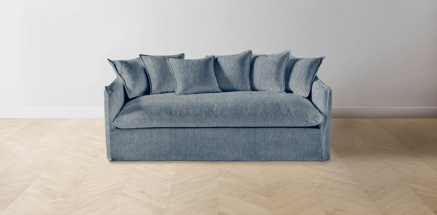 The Dune - Performance Stonewashed Linen Chambray Sofa